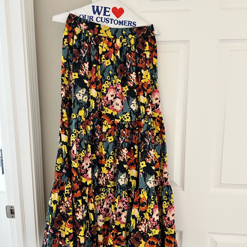 Floral Maxi Skirt